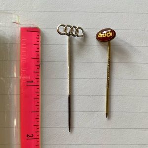 Vintage Audi lapel pins